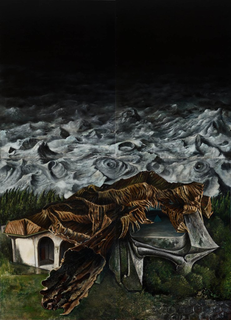 Fienile - 2025 - olio su tavola - 100x140cm